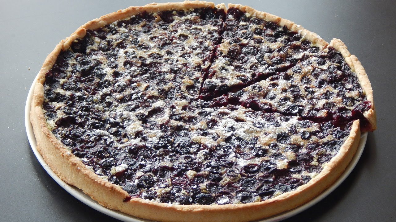 TARTE AUX MYRTILLES VEGAN | Très facile
