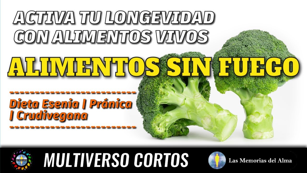 🥦 LA DIETA DE ALIMENTOS VIVOS DE LOS ESENIOS ​🍆​ Dieta Pr&aacute;nica / Crudivora / Crudivegana