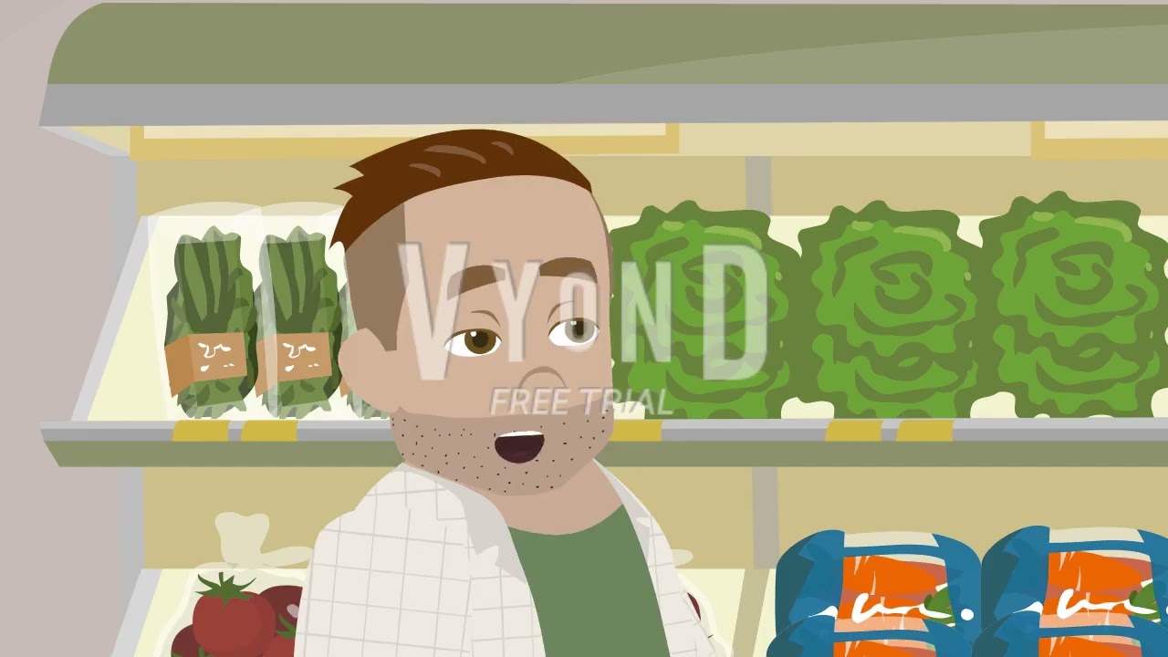 Person Destroys Grocery Store/Grounded (Made with Vyond Go AI)