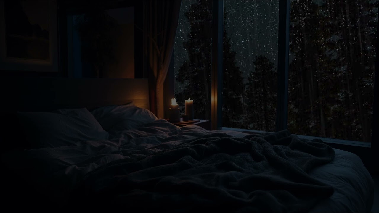 The music of the rain outside the window heals psychological wounds