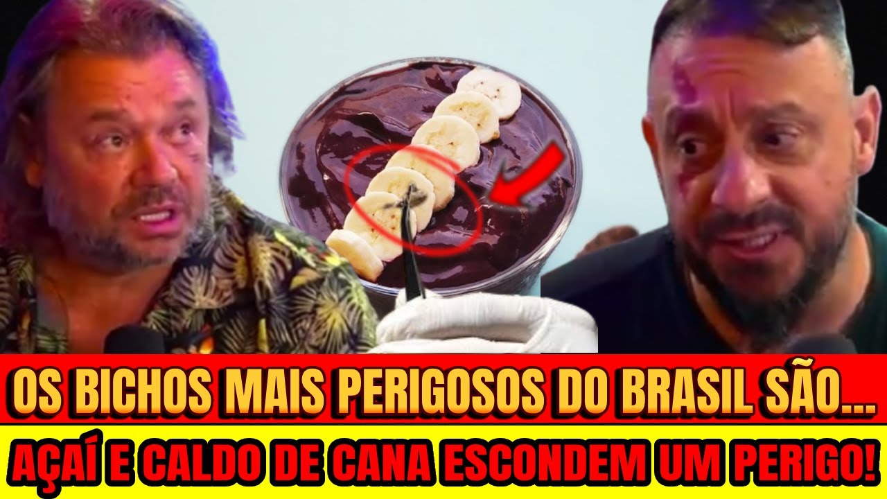 Esse é o bicho MAIS PERIGOSO e TEM NO BRASIL! Richard Rasmussen e Biólogo Henrique