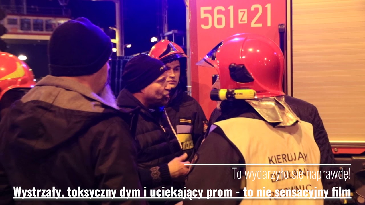 Prom Karsibór uciekł z przeprawy! Nad wodą unosił się trujący opar!