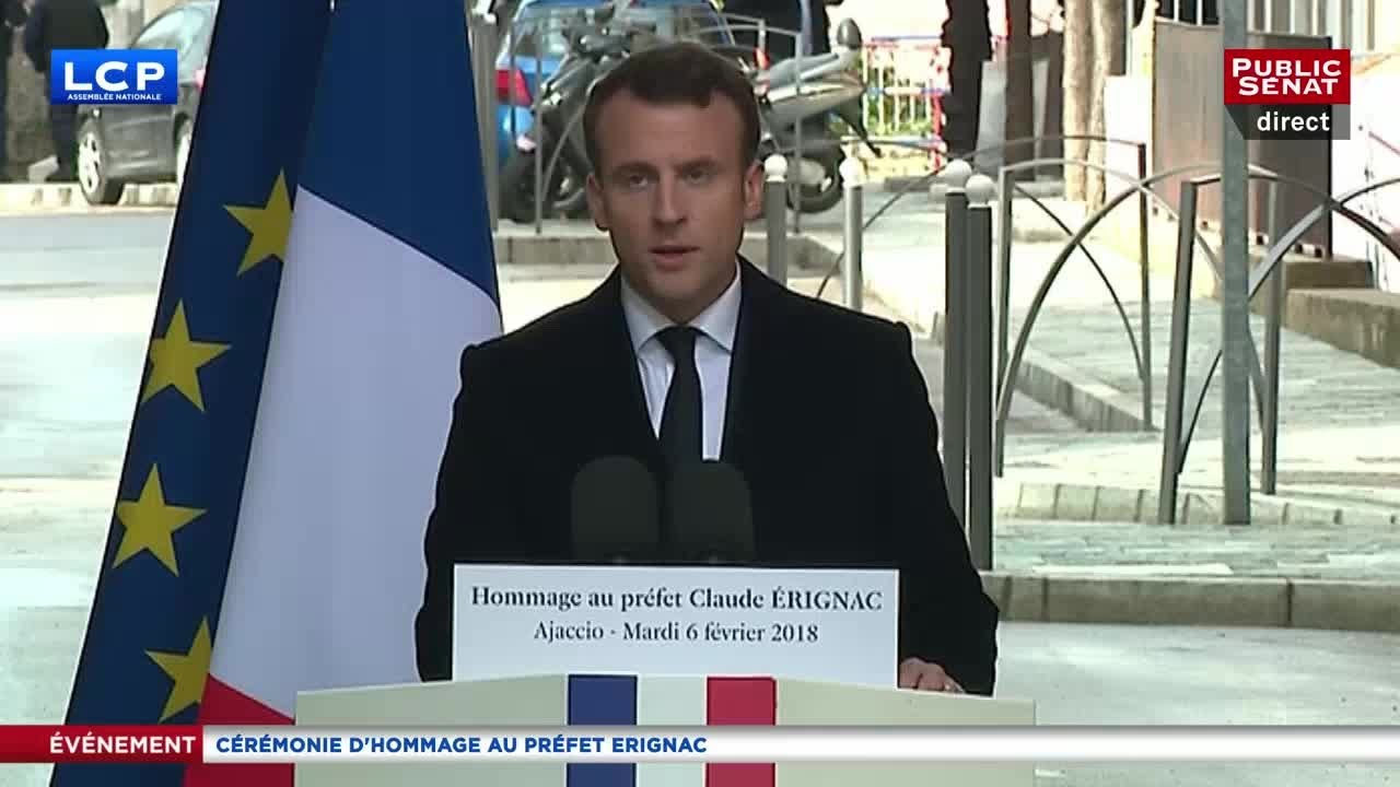 Cérémonie d'Hommage au préfét Claude Erignac