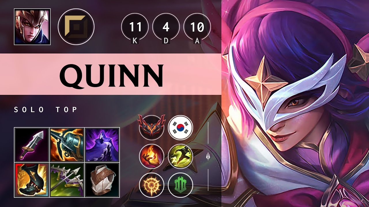 Quinn Top vs Rengar - KR Grandmaster Patch 25.09