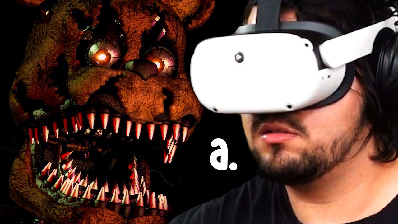 FNAF 4 en VR da MUCHO MIEDO! 😱