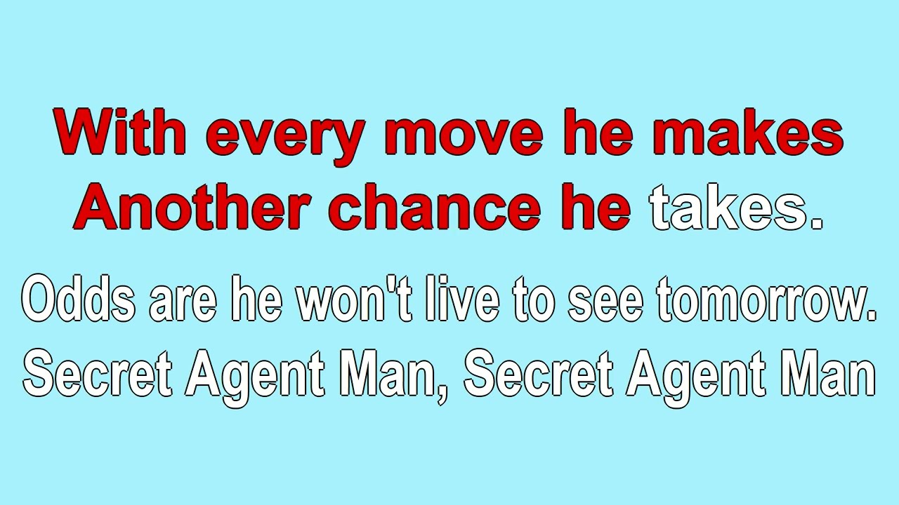 Secret Agent Man by Johnny Rivers 1966