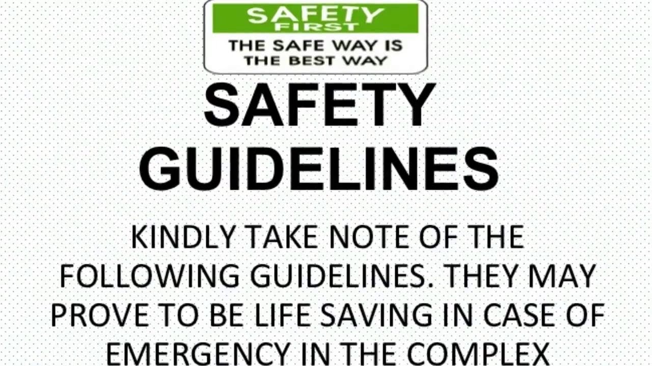 IEML Safety Video