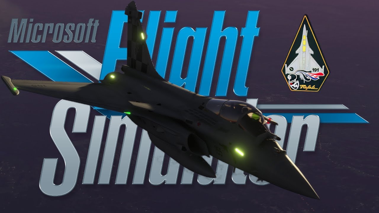 MSFS Dassault Rafale Croatian Air Force Sunset Night Training HRZ LDZA Zagreb