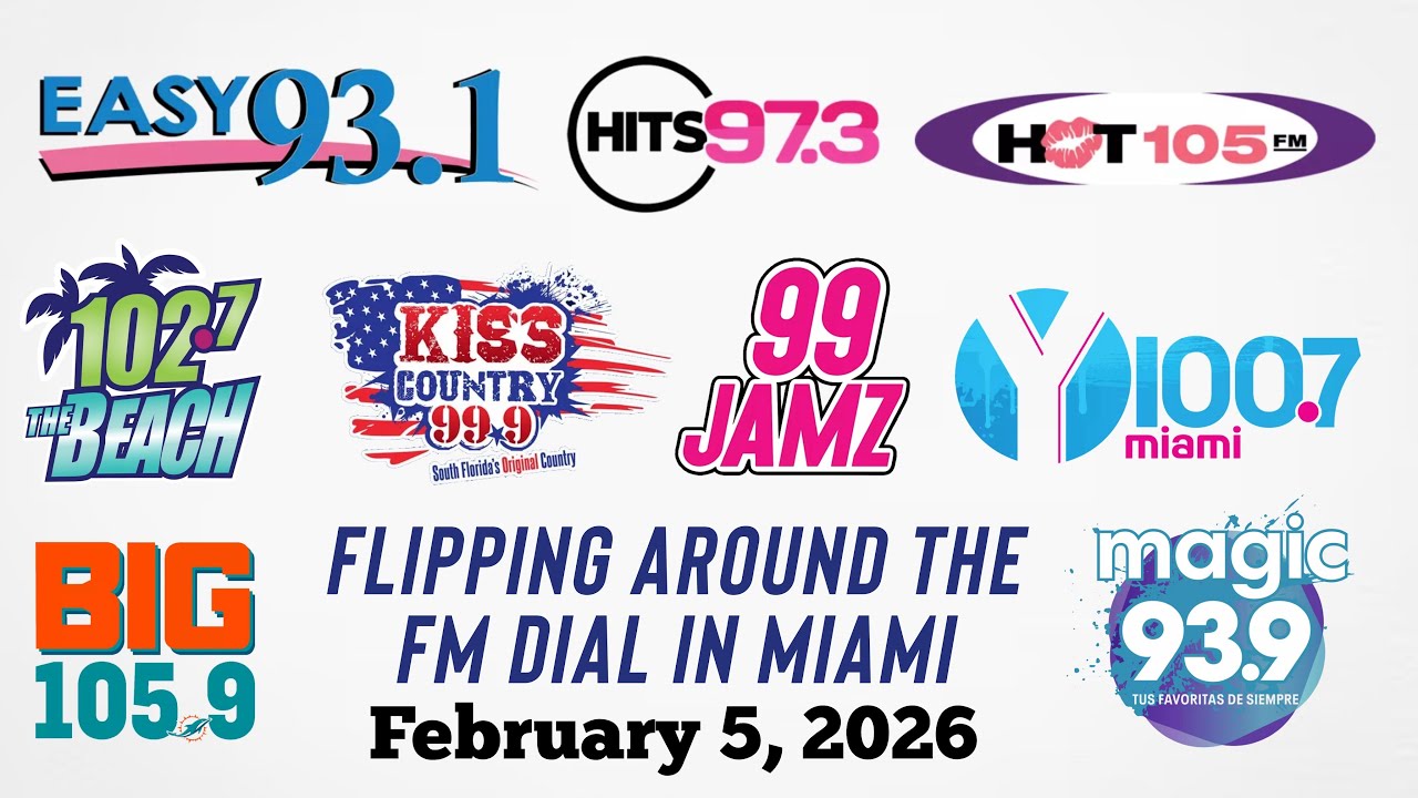 Flipping Around the FM Dial in Miami