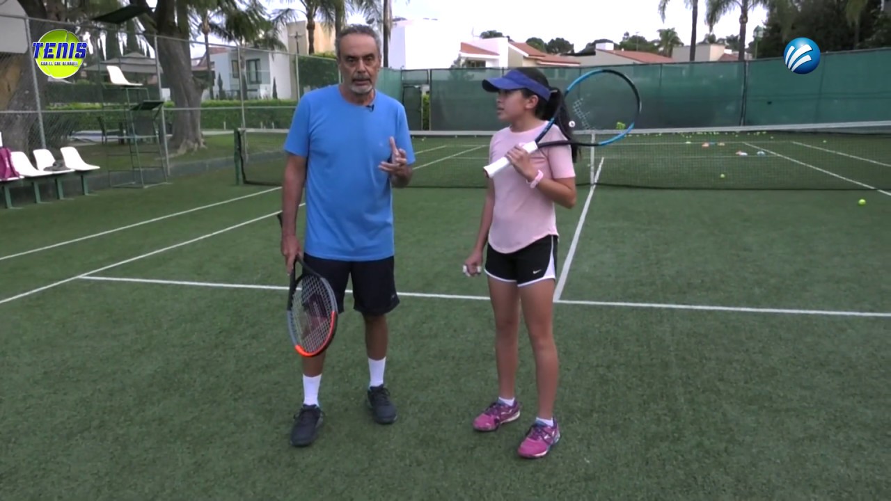 Clase de Tenis con el Prof. Mario Berruti, Ejercicios de resistencia con peloteo