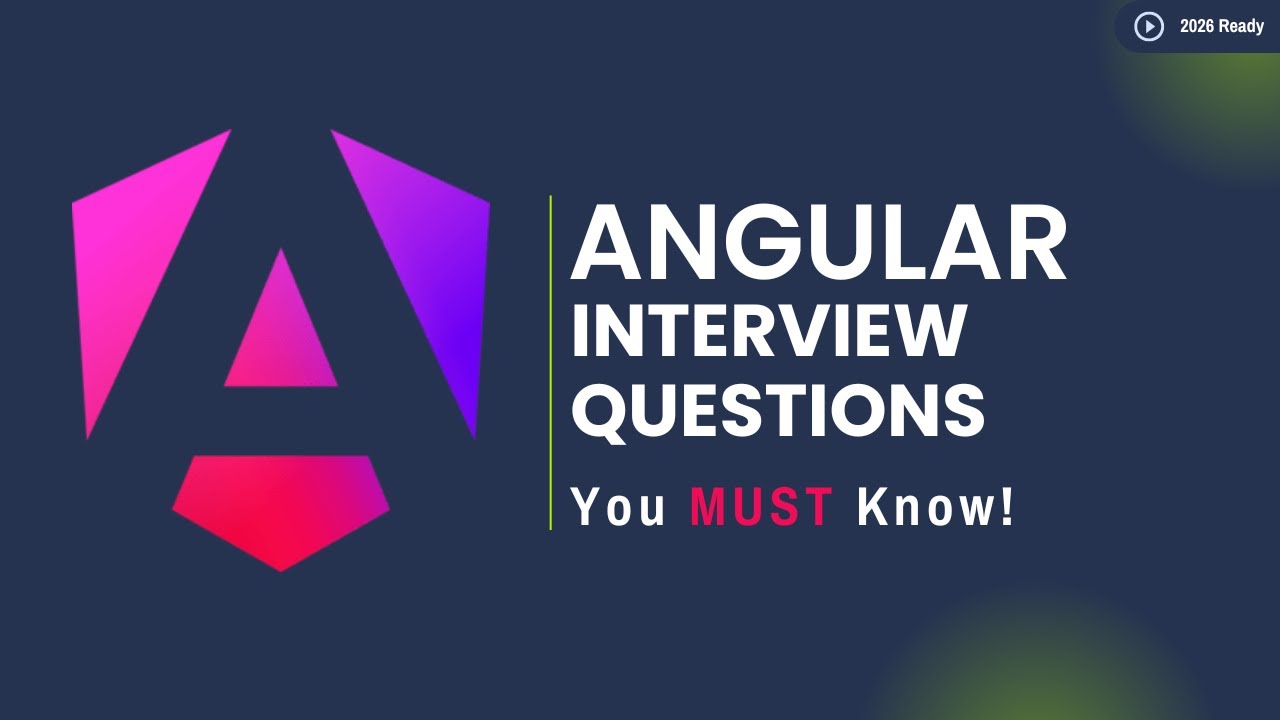 Angular Interview Questions & Answers | With Code Examples and Use Cases