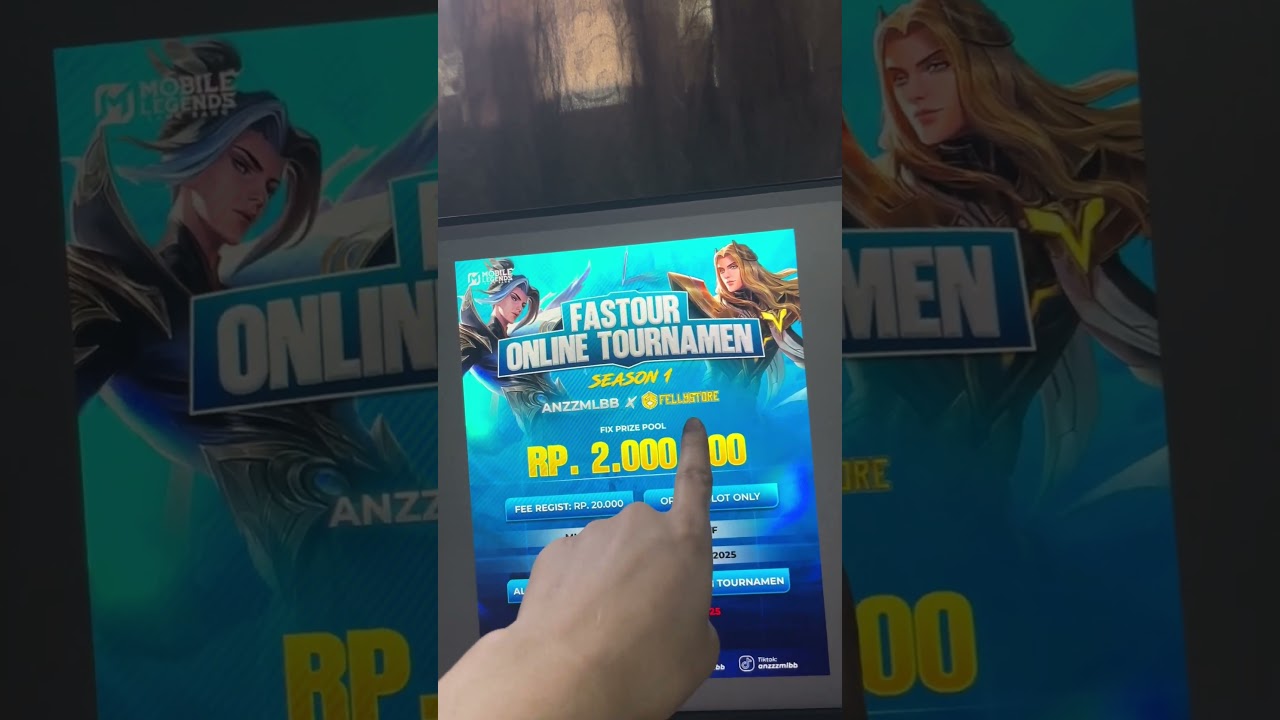 ANZZZMLBB X FELLYSTORE FAST TOURNAMEN MLBB SEASON 1  #mobilelegends #anzzz