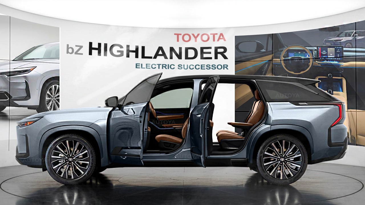 2027 Toyota bZ Highlander EV - All-Electric Successor for Toyota Highlander