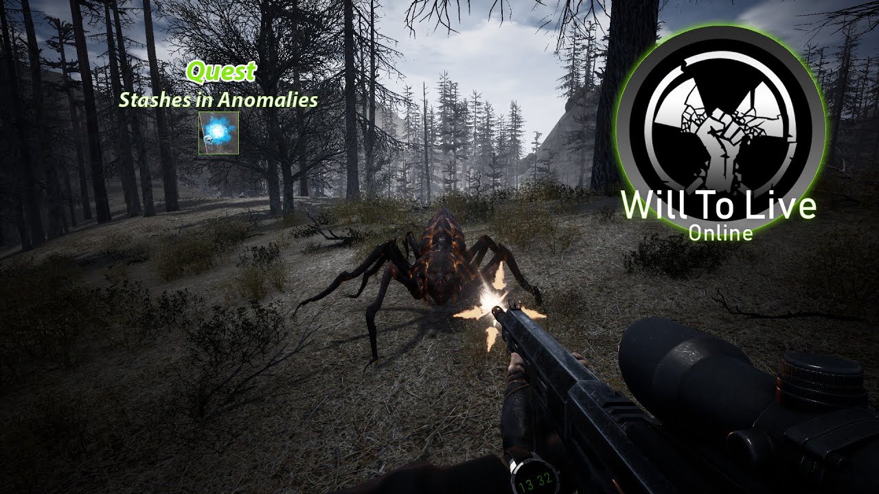 Will To Live Quest Stashes in Anomalies