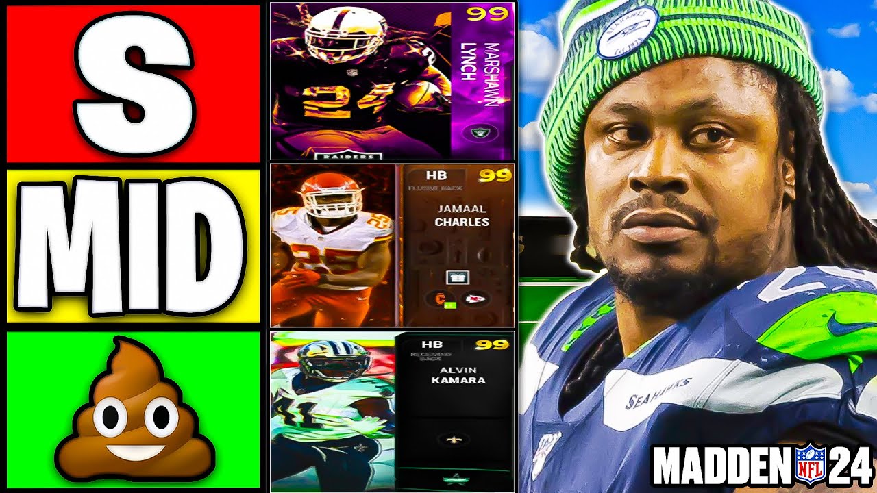 Ranking THE BEST RUNNING BACKS In Madden 24 Ultimate Team