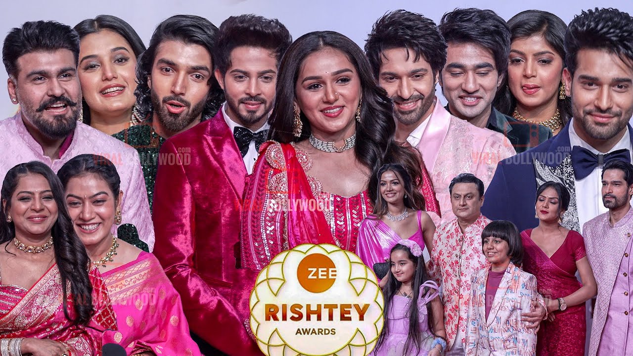 Celebrities arrives at Zee Rishtey Awards 2025