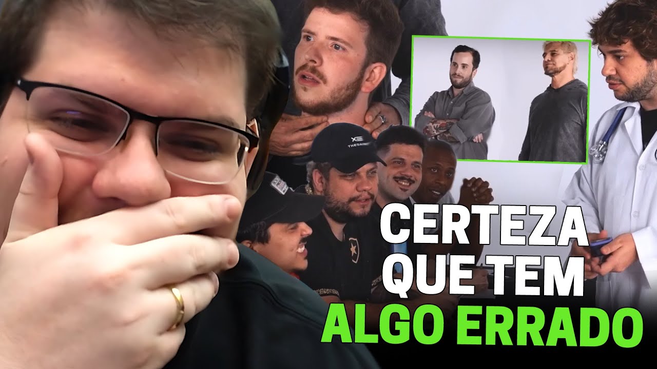 CASIMIRO REAGE: QUEM É O MÉDICO? FT. BRINO - AQUELES CARAS | Cortes do Casimito