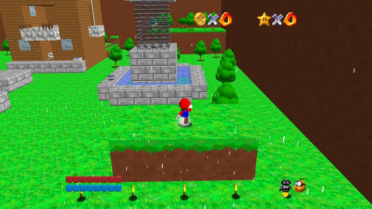 Monty Mole Village by Logamer1012 - Mario Builder 64