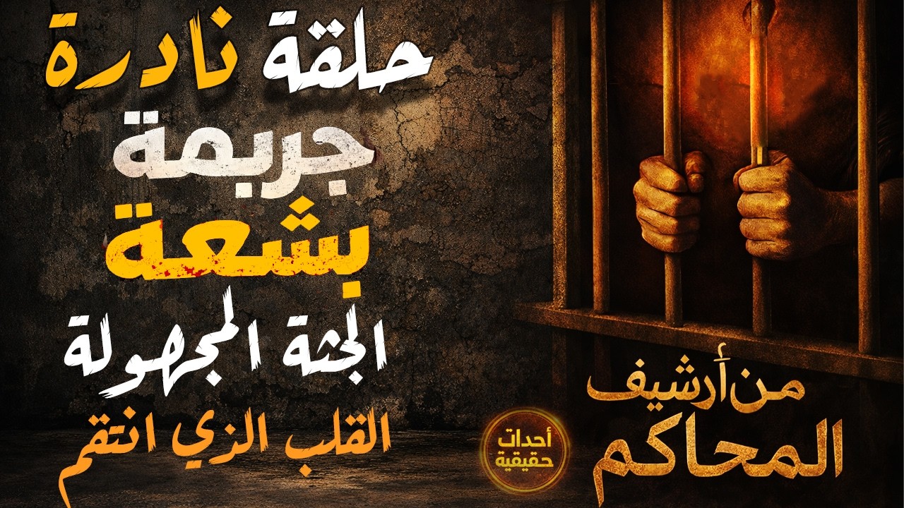 أغرب القضايا ⚖︎ من الجاني؟ | ملفات حصرية من الإذاعه البوليسيه وأرشيف المحاكم ..بعنوان الجثة المجهولة