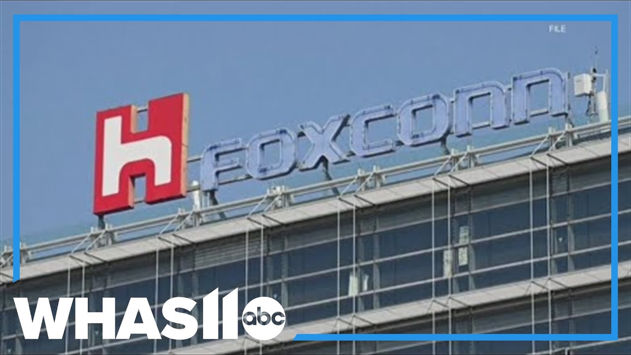 Electronics manufacturer Foxconn invests $173M to open Louisville facility