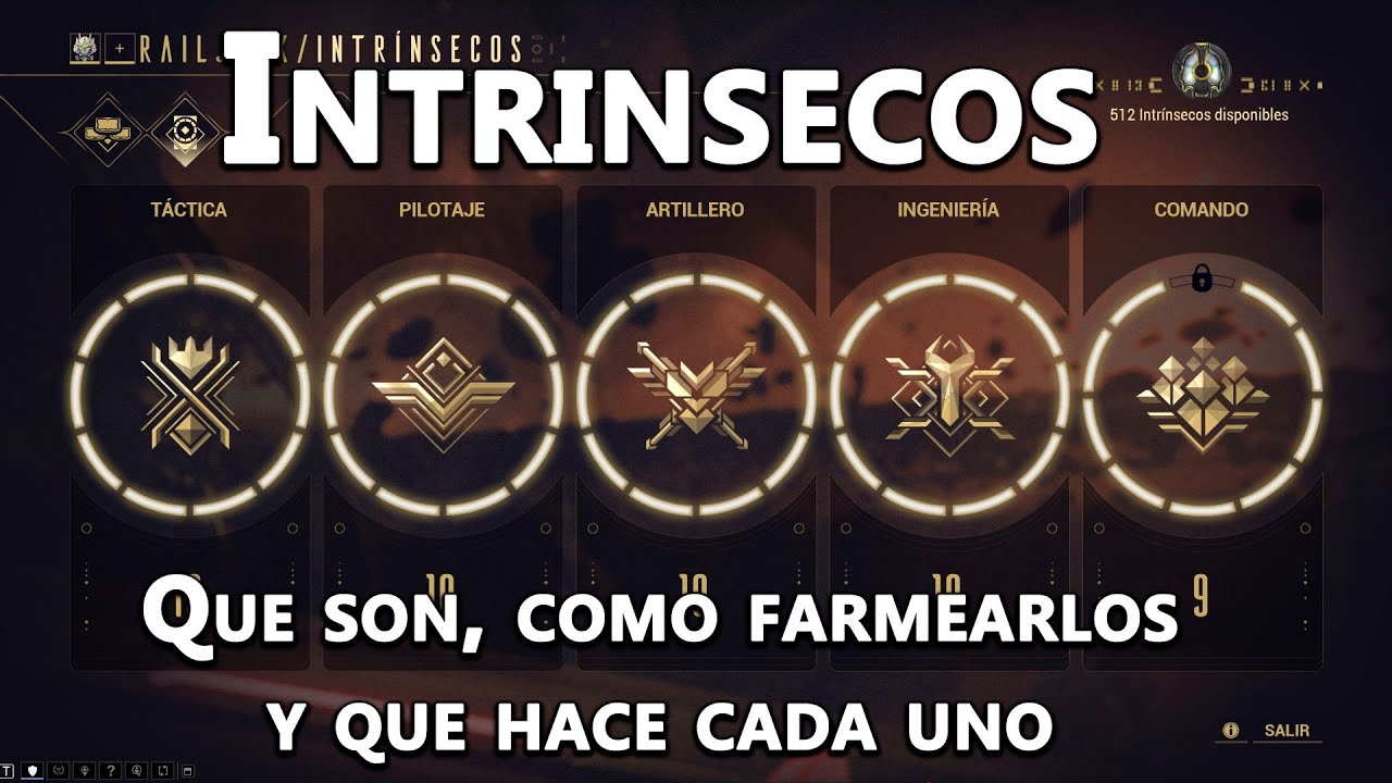 Warframe: Intrinsecos, que son, donde farmearlos y recomendaciones (Y Tripulacion) [U 29.10.7]