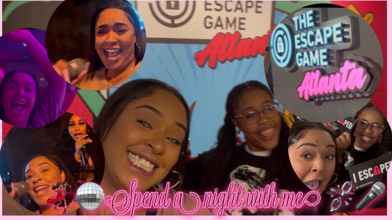 SPEND A NIGHT WITH ME| ESCAPE ROOM & KARAOKE BAR N LOUNGE| VLOG