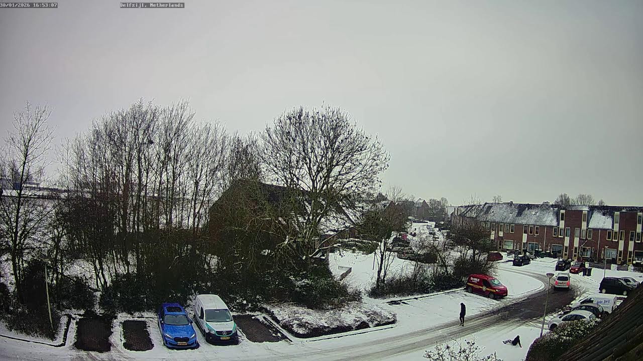 Snow (Delfzijl, The Netherlands)