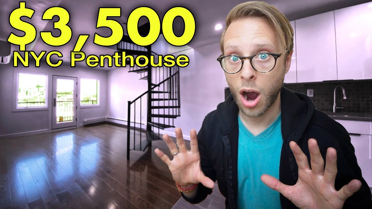 SEE a $3,500 Penthouse With 2-Floors & 2-Roof Decks!