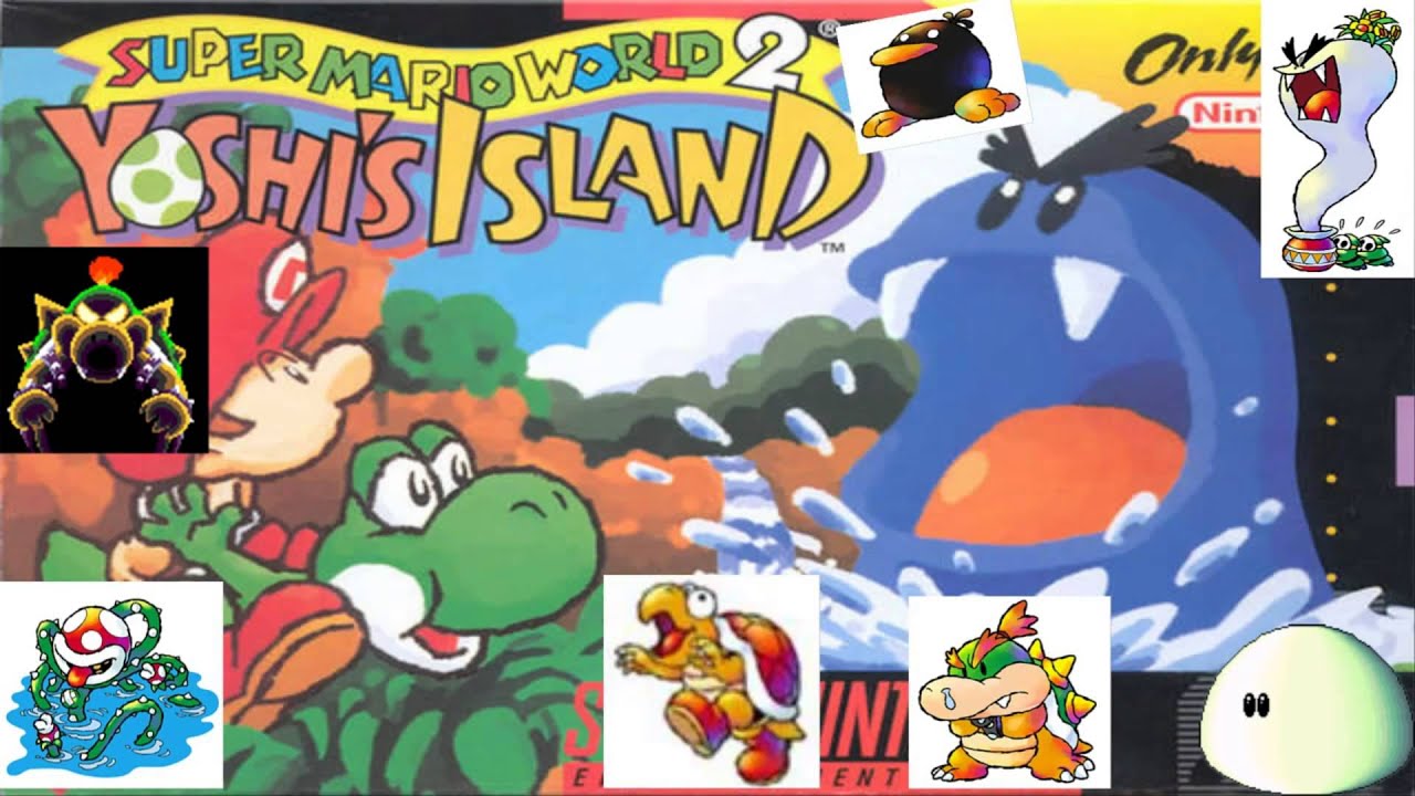 Let's Show Yoshi's Island-Bossk&auml;mpfe(Cover)