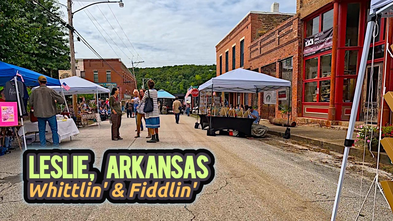 Leslie Arkansas Whittling World Record 2025, Event Walking Tour