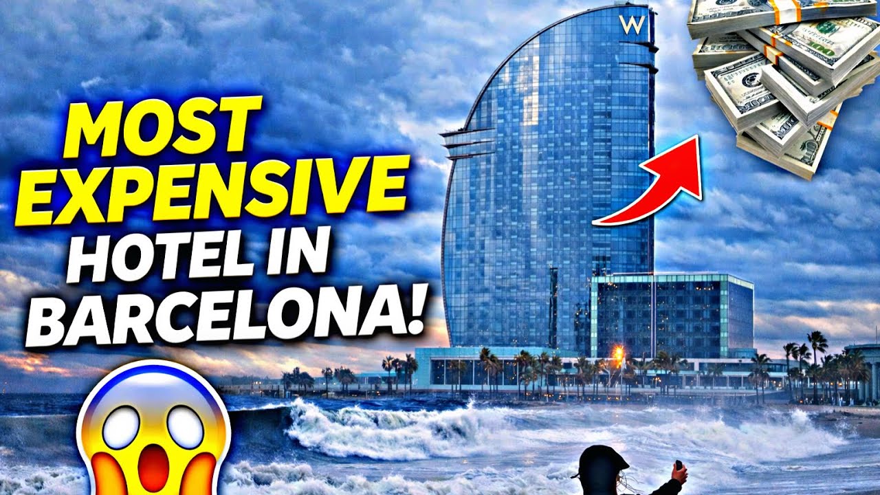 W HOTEL IN BARCELONA 🇪🇸!! @EntertainingPost 