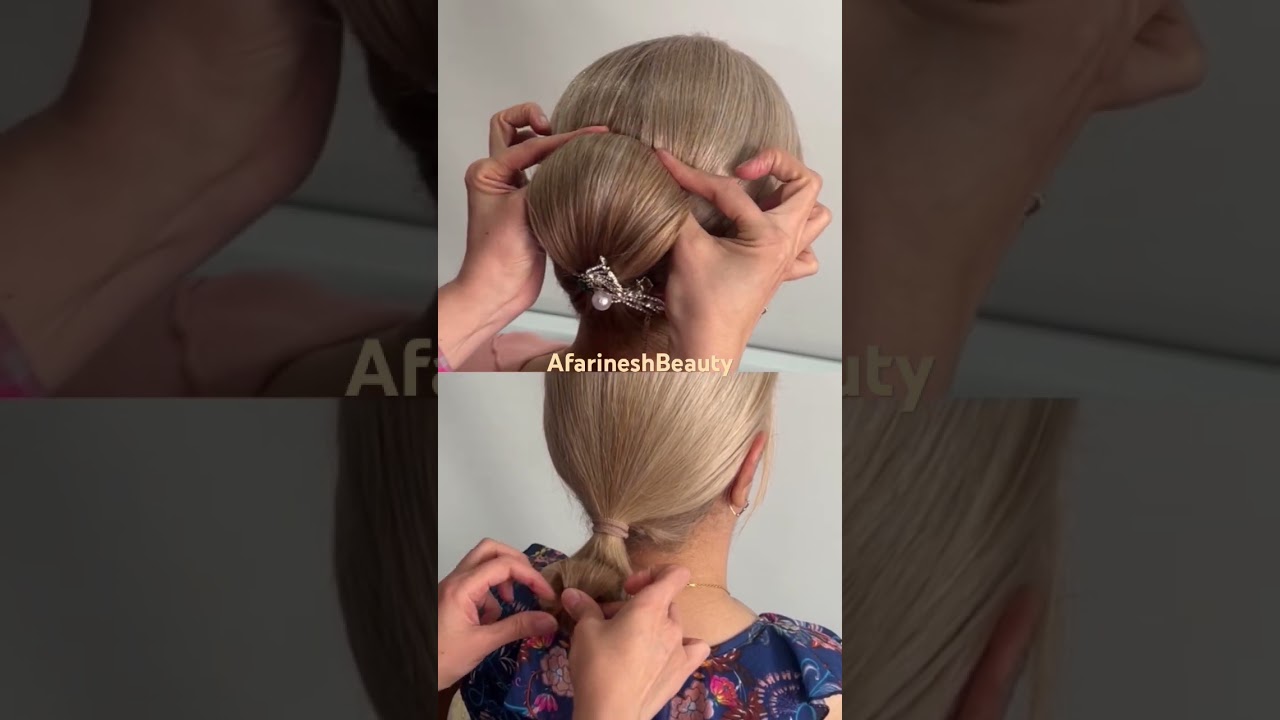 Just One Clip ➡️ 2 Elegant Styles!👇 Pick Your Favorite!