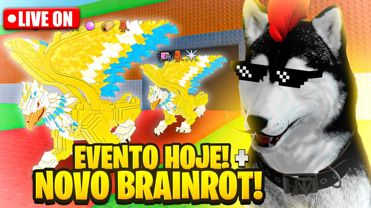 ROUBE UM BRAINROT AO VIVO! 🔥 PEGARAM OQUE NO EVENTO? 🤔TROCAS AO VIVO! 😱 BROTA! 💥 #maglobao #roblox