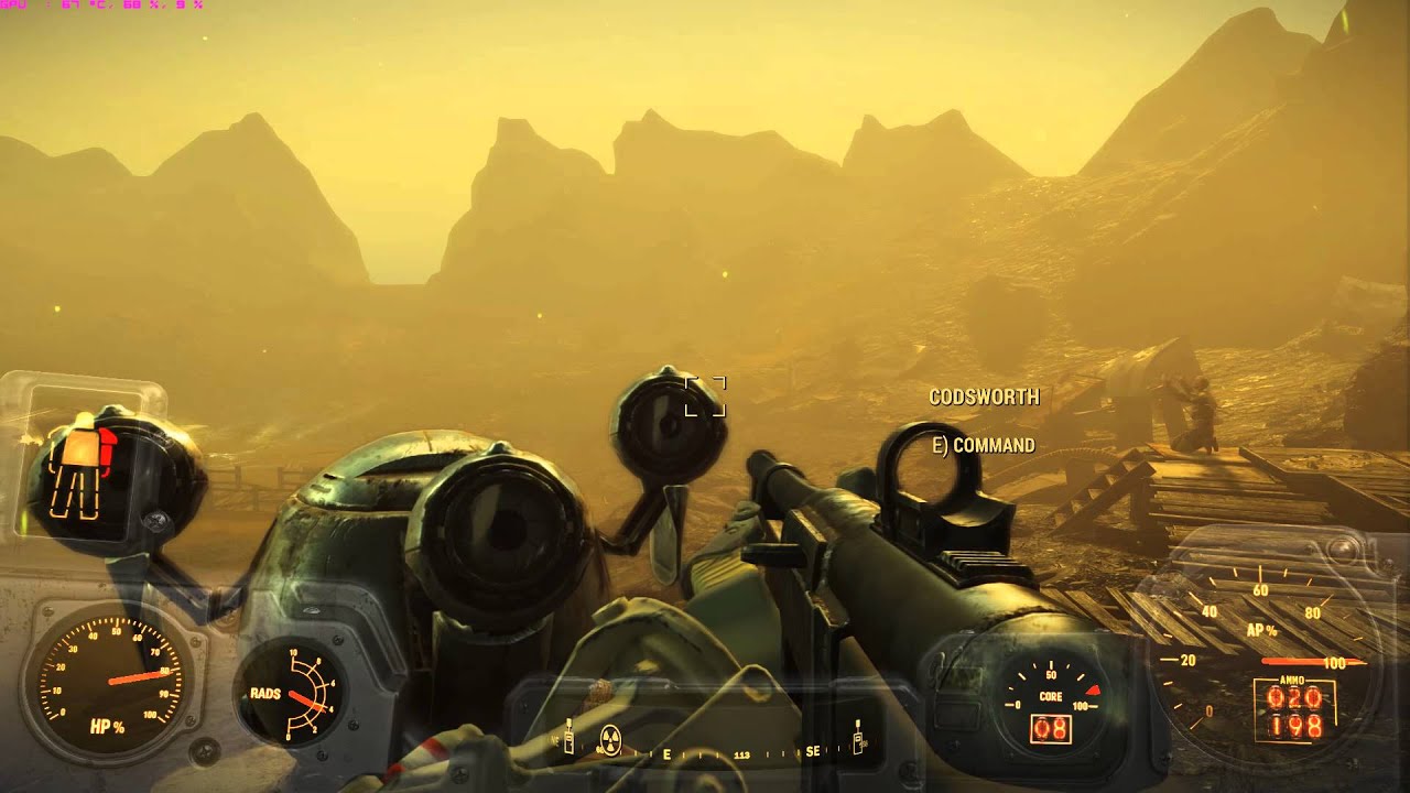 Fallout 4 Gameplay Ultra Settings Asus G751 GTX980M test
