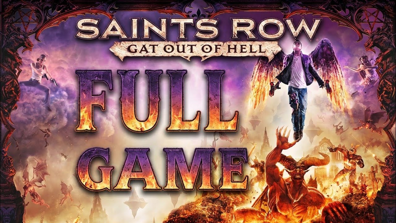 Saints Row: Gat Out of Hell | Full Game | No Commentary | PS5 | 4K 60FPS