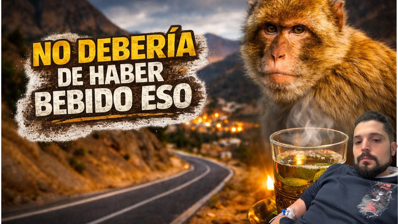 ENFERMO en Marruecos… Monos salvajes y un té SOSPECHOSO 🇲🇦