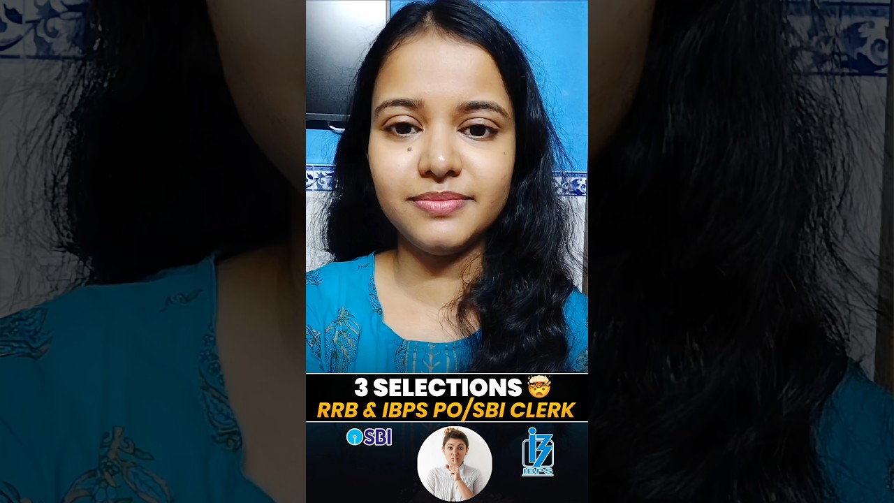 IBPS PO, IBPS Clerk RRB PO & SBI Clerk &ndash; She Cleared All 4 Exams! 🤩