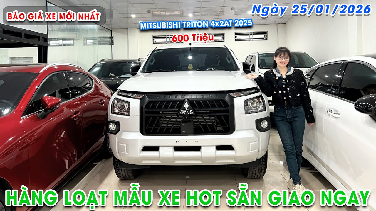 Cập Bến Chiếc Bán Tải 2025 Cùng Hàng Loạt Mẫu Xe HOT Giá Ưu Đãi Sẵn Giao Ngay Tại Tùng Bách Auto