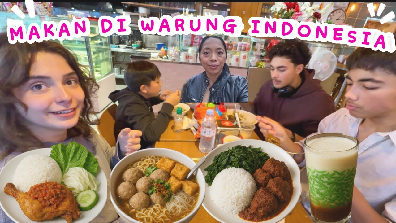 REAKSI BULE ROMANIA DIAJAK KE WARUNG INDONESIA DI LONDON 🇮🇩🇬🇧