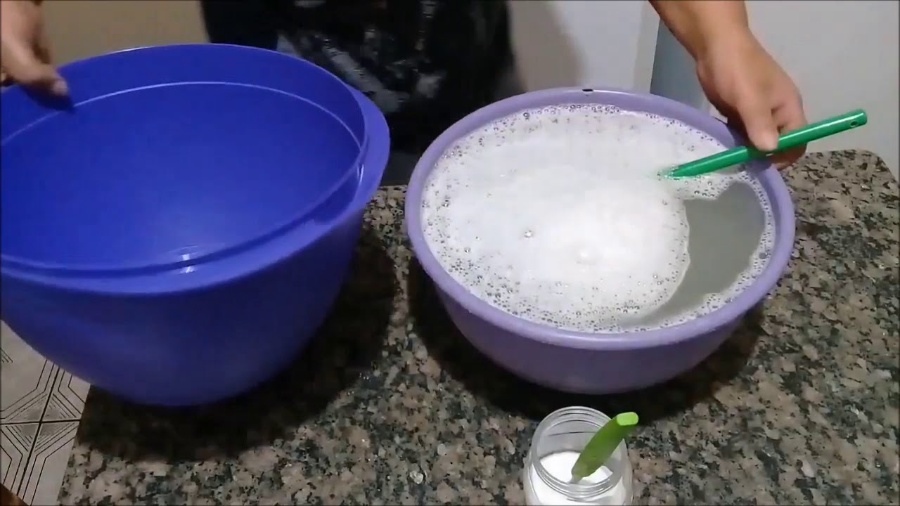 Detergente rápido e barato