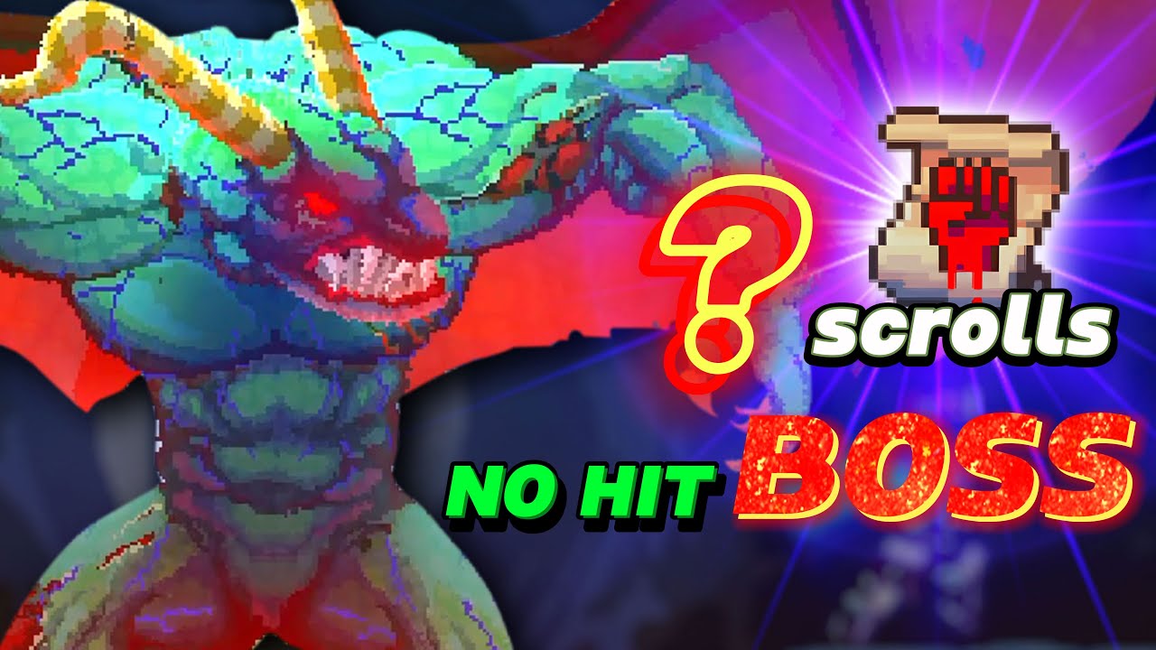 MAX POWER in Dead Cells | NO HIT Boss Dracula Castlevania