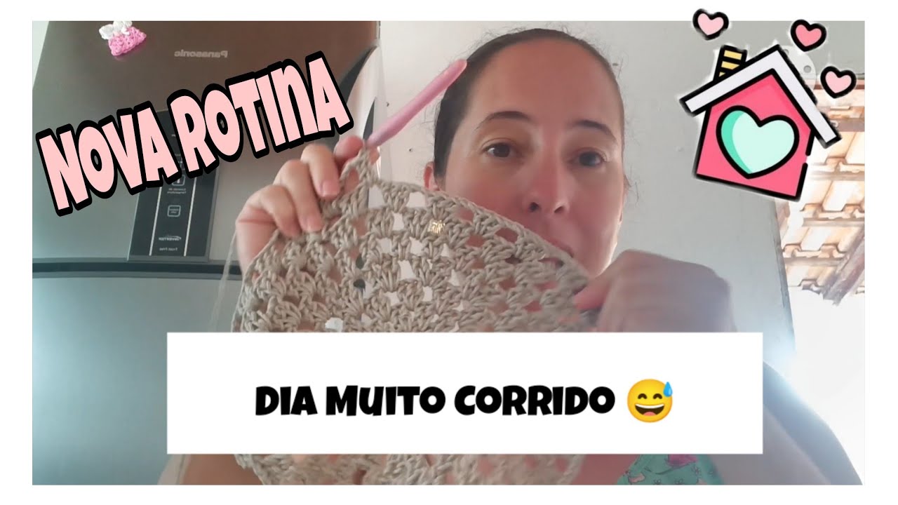 Nova Rotina/Produção Rápida De Crochê 