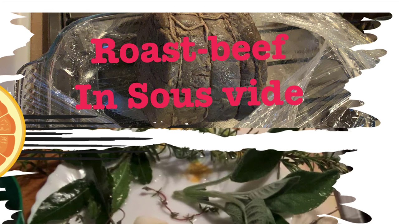 Roast-beef in sous vide