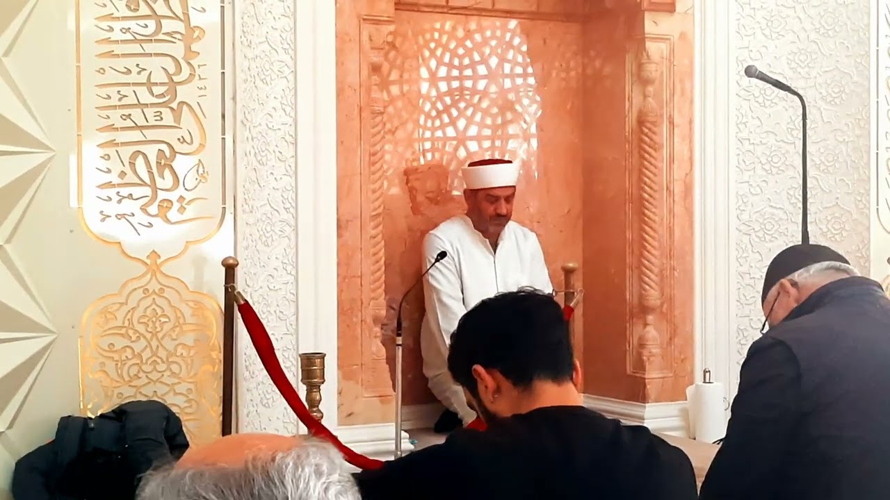 Hasan Lütfi RAMAZANOĞLU, Marmara Ünv. İlahiyat  Camii 26.11.2023 İkindi Namazı ardından Nebe 31-40