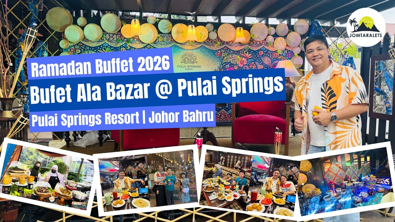 Pulai Spring Resort Ramadan Buffet 2026 | 250 Dishes Buffet Ala Bazar in Johor Bahru 🔥