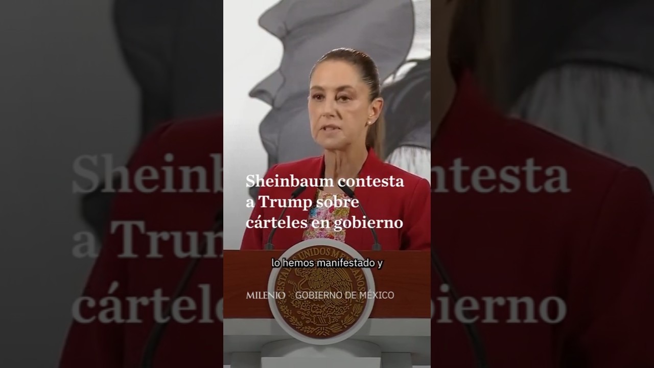 Presidenta rechaza acusaciones de Trump y defiende respeto a la soberan&iacute;a