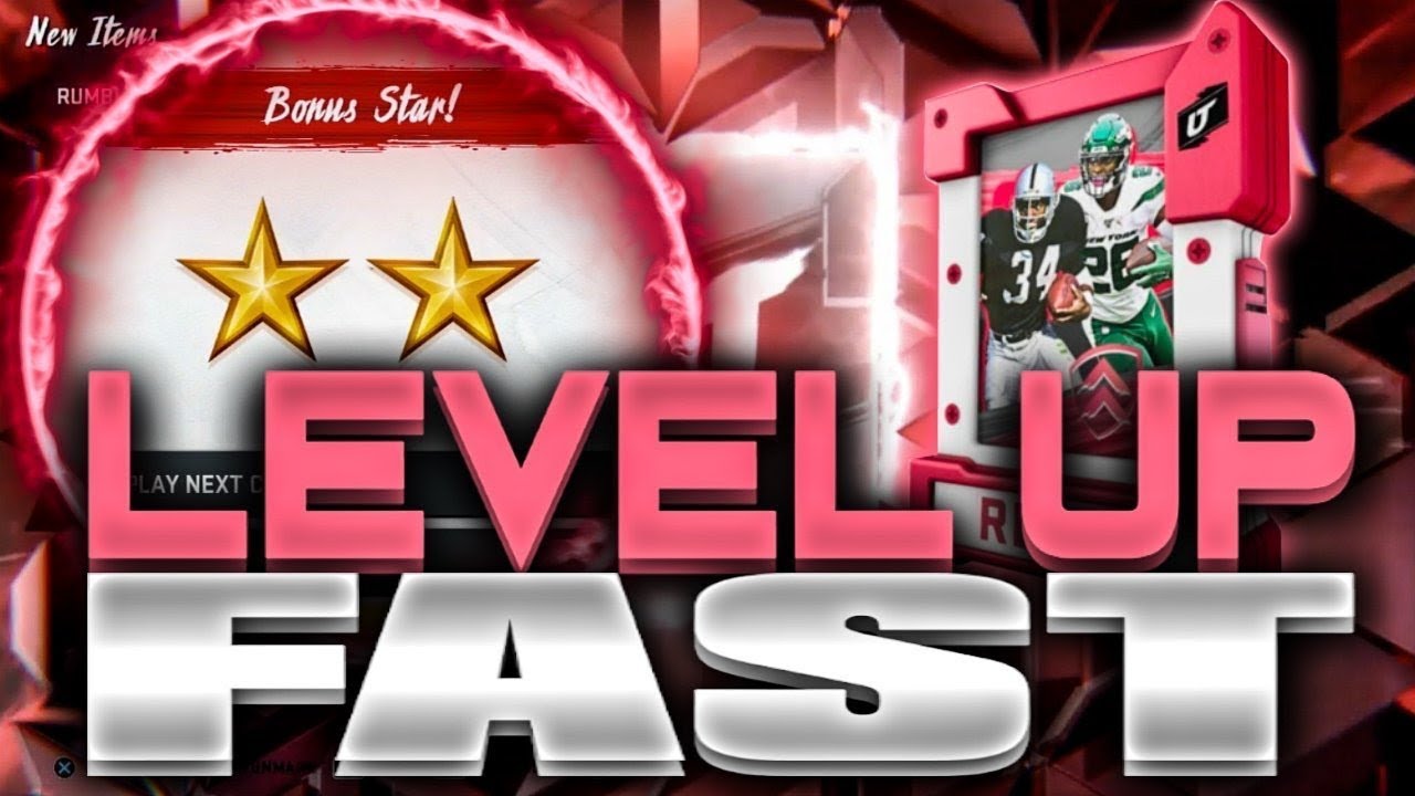 THE EASIEST AND FASTEST WAY TO HIT MAX LEVEL IN MADDEN 20. Fast XP