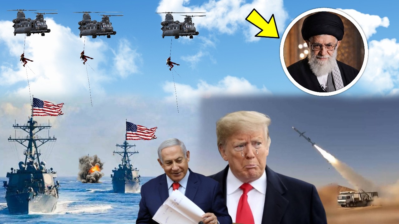 GADON KOU DI IRAN BAY ETAZINI TRUMP PRAN NAN ZIP...ETAZINI AK ISRAEL FRAPE IRAN FO...IRAN BAY REPONS