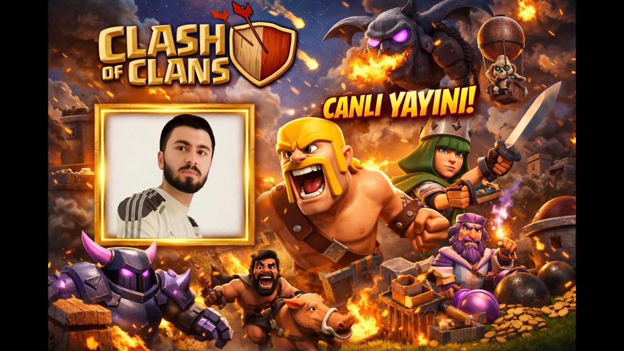 Lig Savaşlarında 3. Gün - Köy İncelemeli Clash of Clans Canlı Yayını