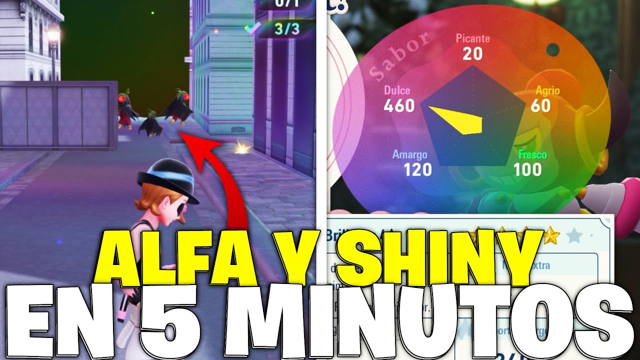 ✨ COMO HACER ALFA SHINY HUNTING PASO a PASO en el DLC MEGADIMENSI&Oacute;N de POK&Eacute;MON LEYENDAS Z-A!